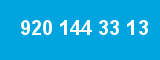 920 144 33 13